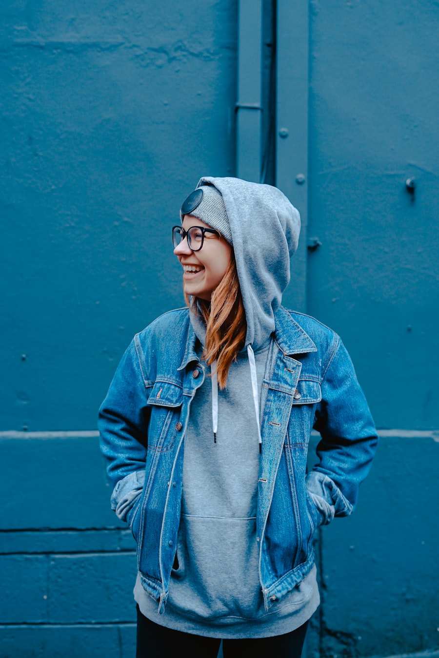 Reflective portrait for self-esteem and identity support
